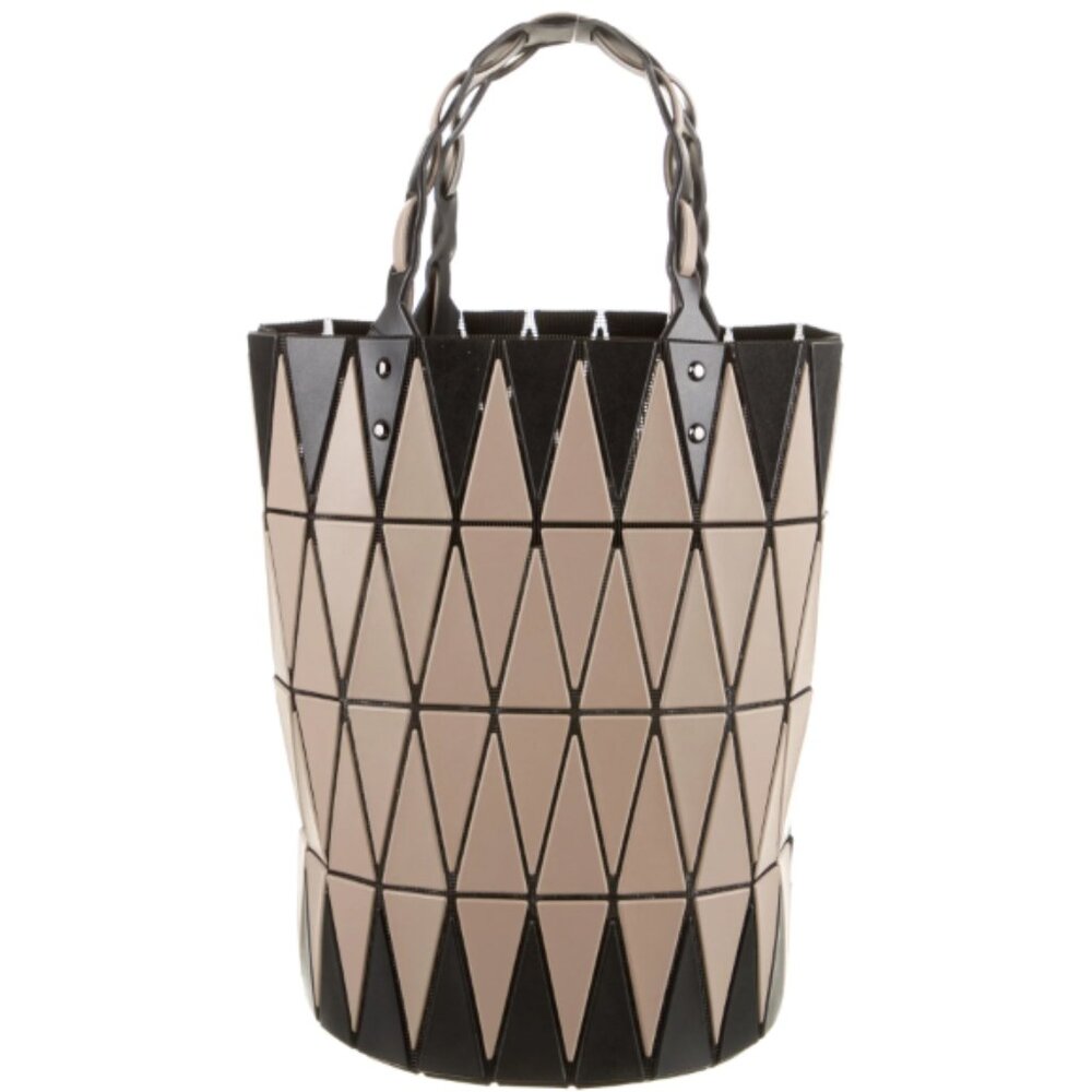 BAO BAO ISSEY MIYAKE Geometric PVC Handle Bag
